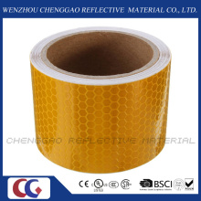 Solid Yellow Caution Reflective Warning Tape for Taffic Sign (C3500-OXY)